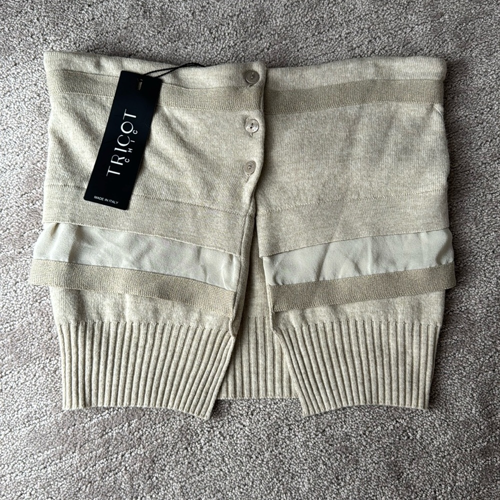 TRICOT CHIC Crop Sweater Top